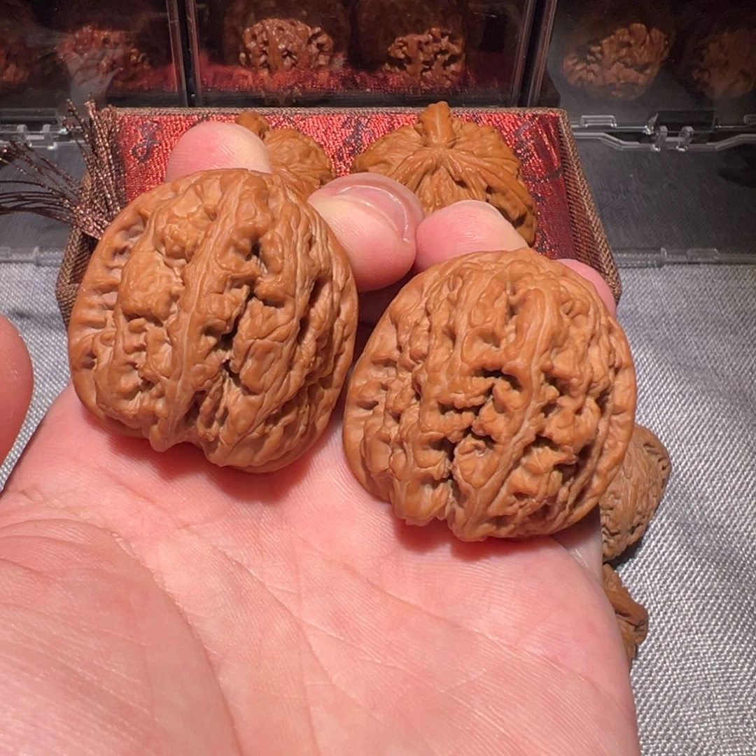 文玩核桃把件38华北将军膀