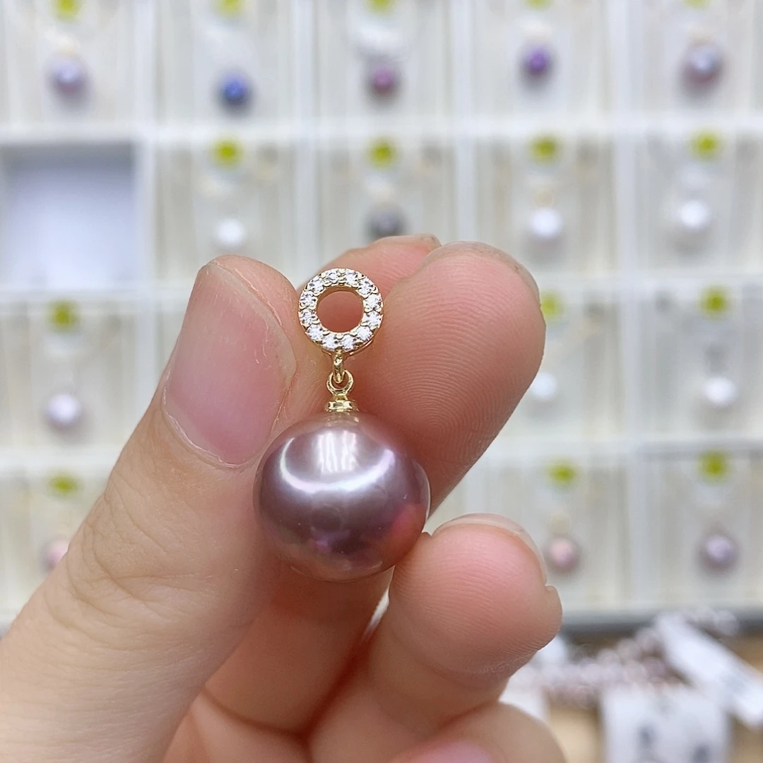 合金淡水珍珠颈饰