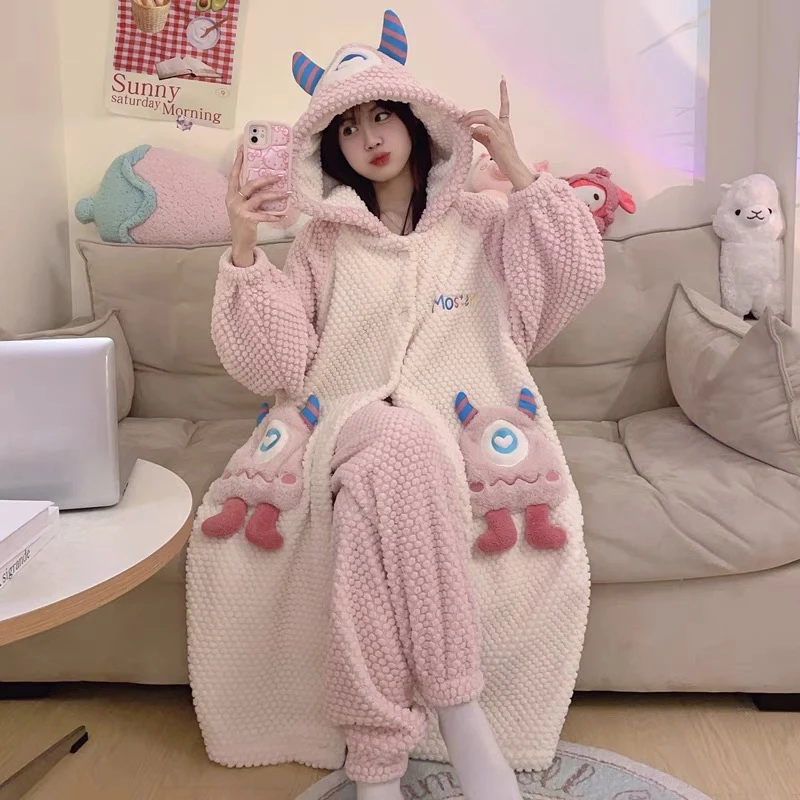 201-300 秋冬睡衣家居服套装