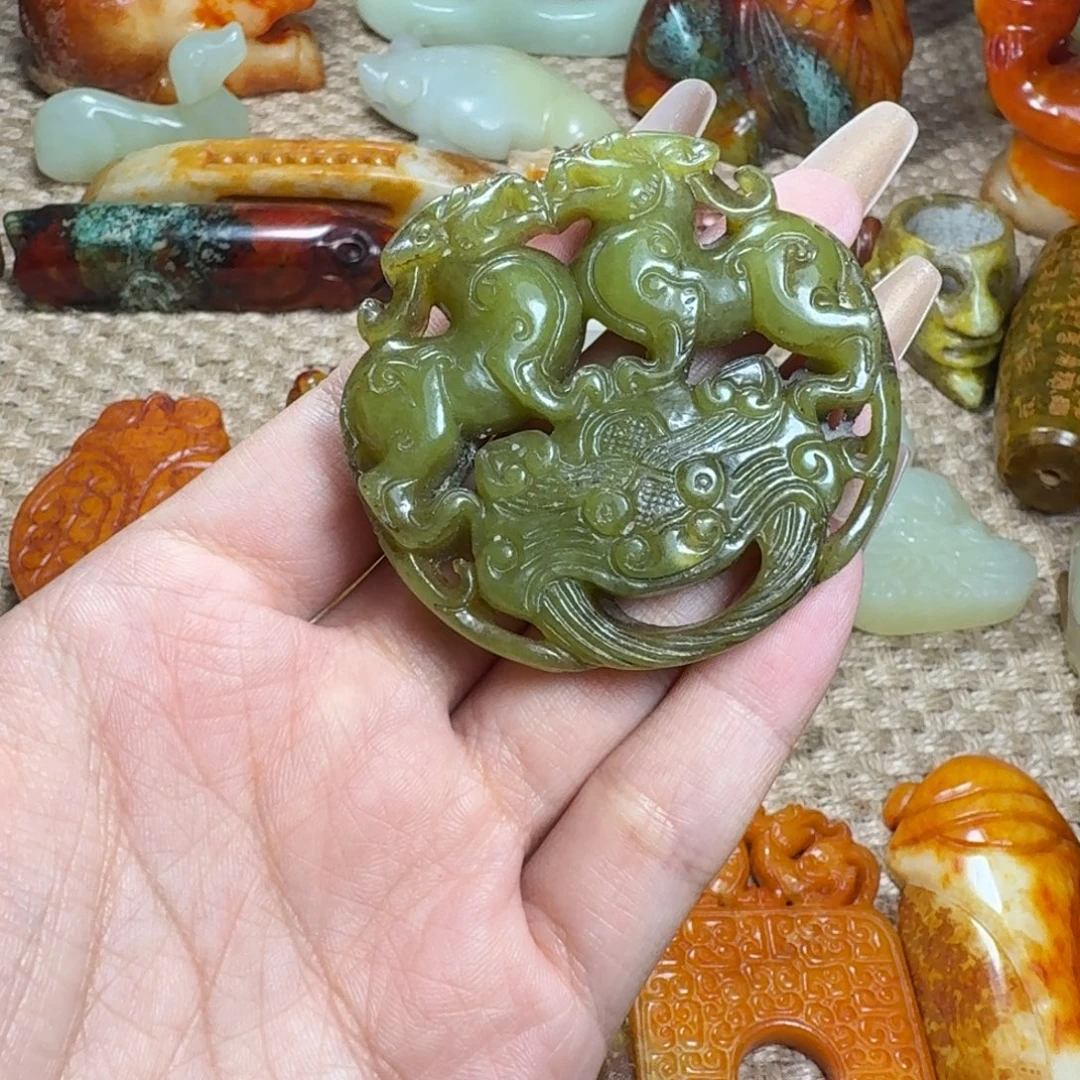 吊坠白玉菩提挂件