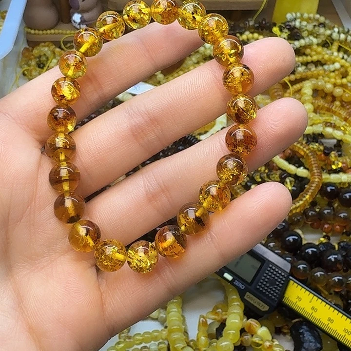 琥珀未镶嵌珠宝奇石