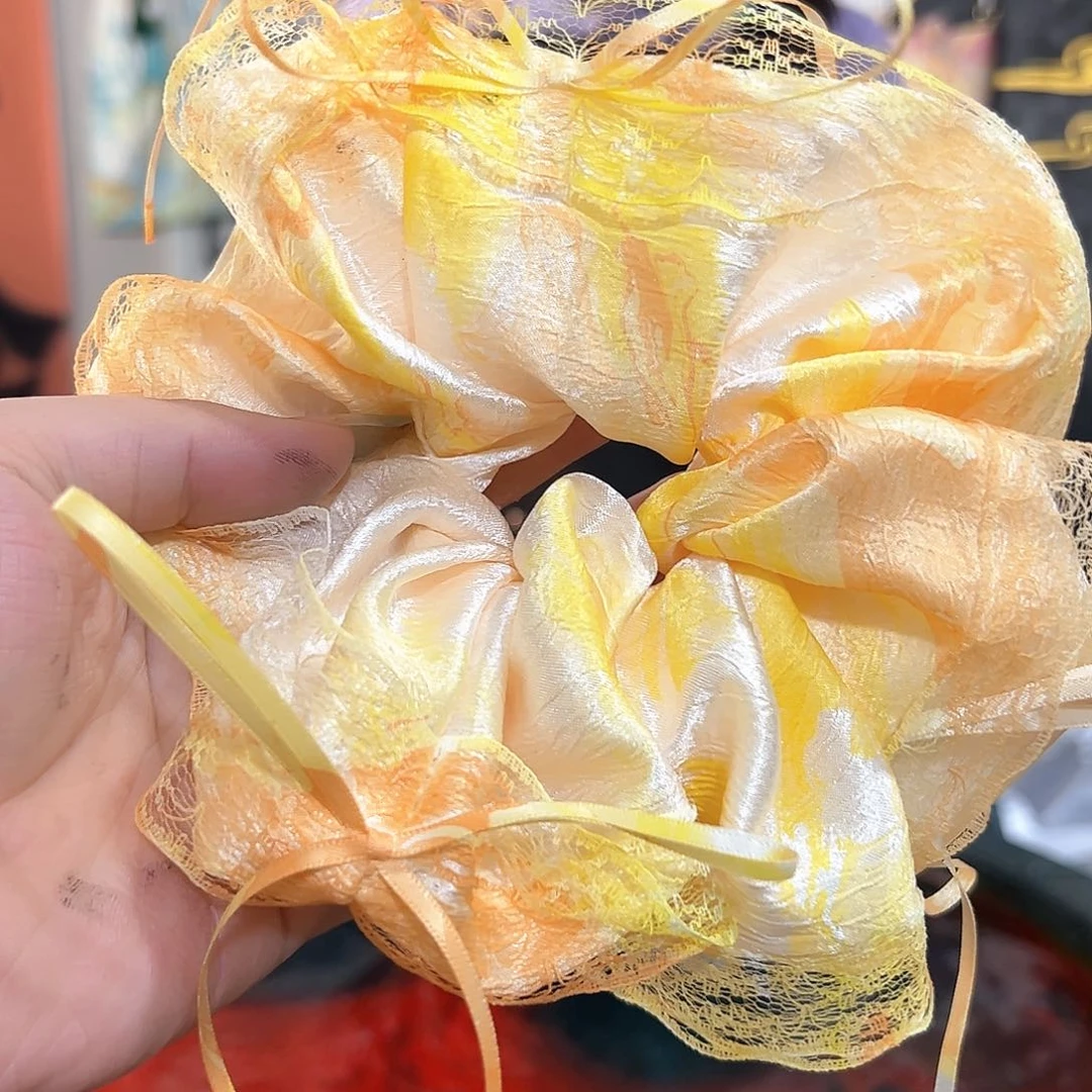 337蕾丝发圈手作