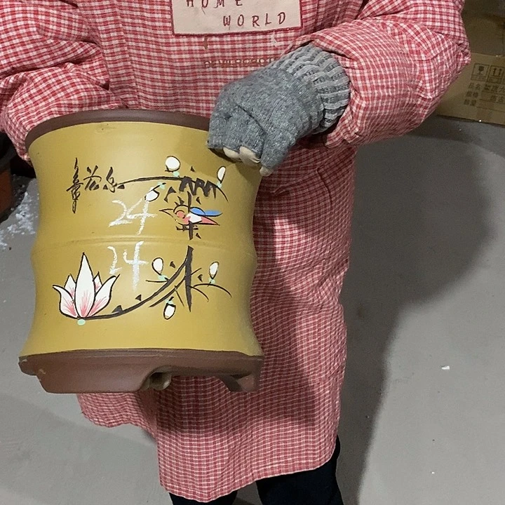 紫砂花盆紫砂花盆