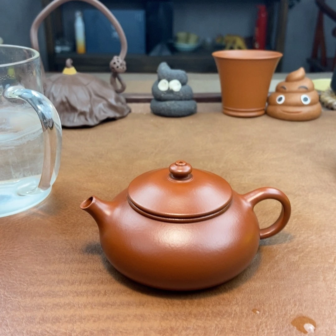 紫砂茶壶寒江紫砂壶