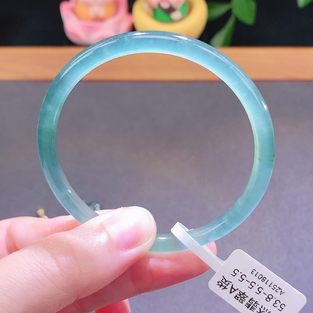 翡翠未镶嵌手镯天然翡翠