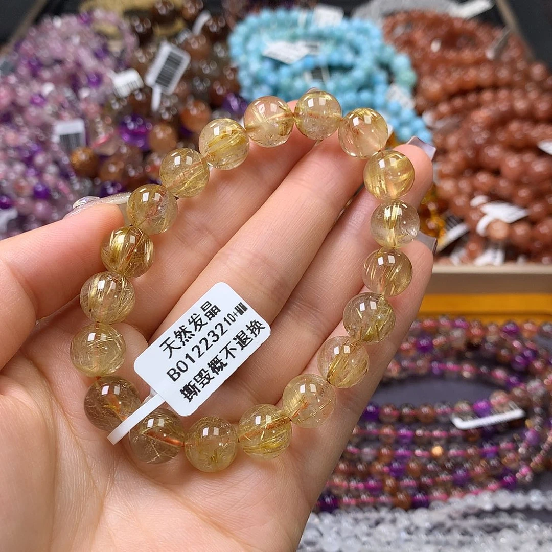 未镶嵌手链水晶，