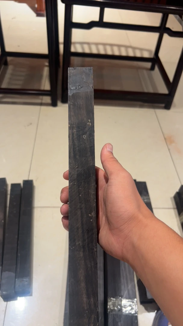 台球杆后把料厚瓣乌木35/3.5/3.5（B）