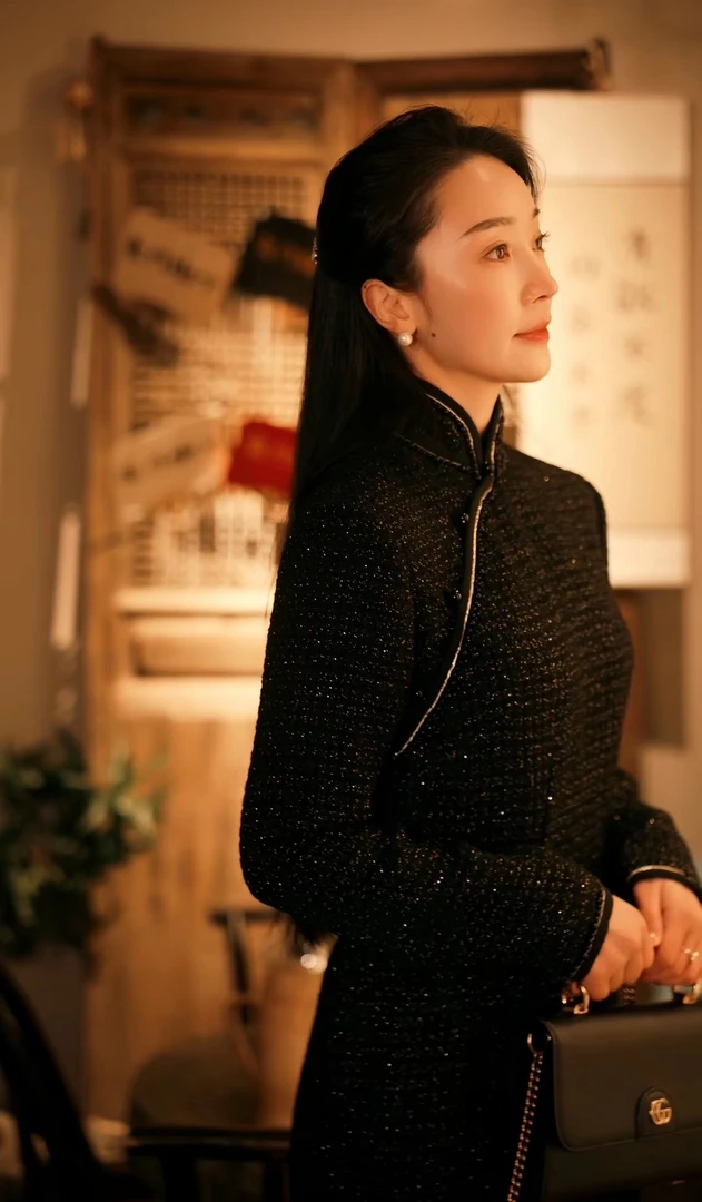 【冬款旗袍】新中式时尚国风中长款气质旗袍