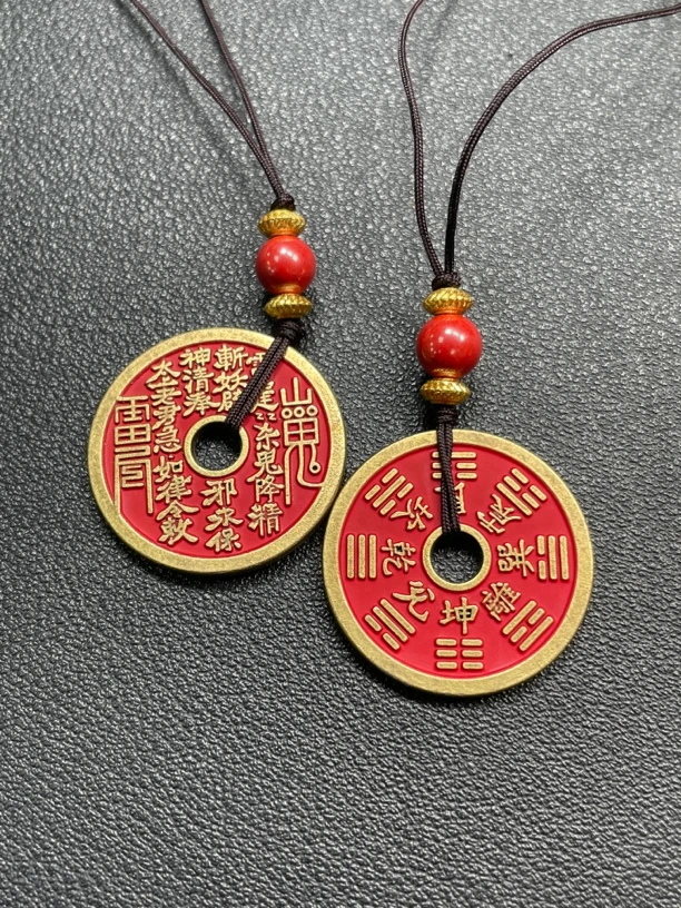 含辰砂工艺品辰砂设计款手机挂