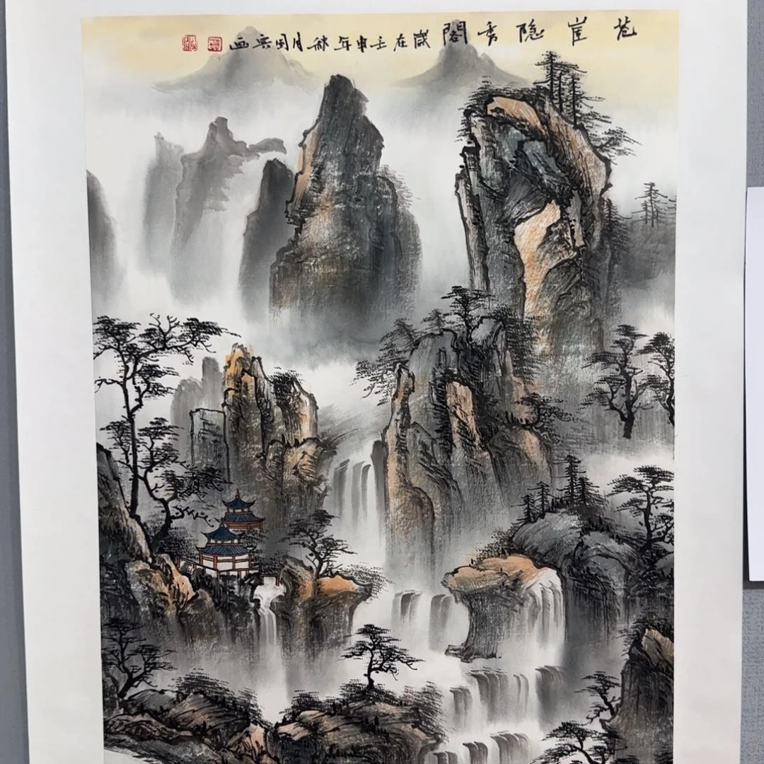 国画国画莫国宾精品国画