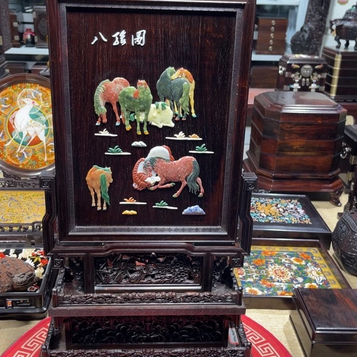 紫檀木类成套家具