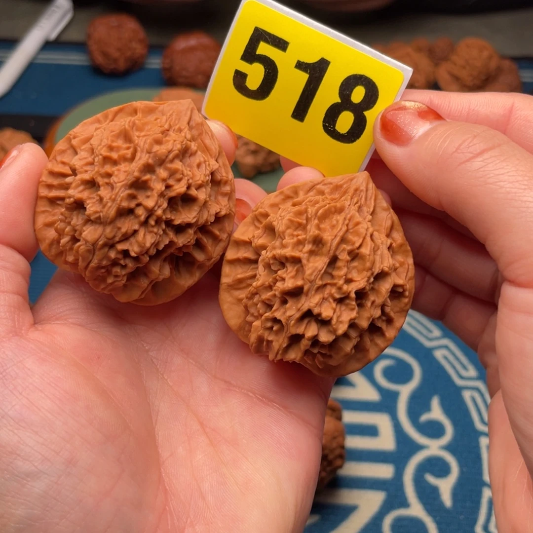 文玩核桃吊坠43龙纹518号