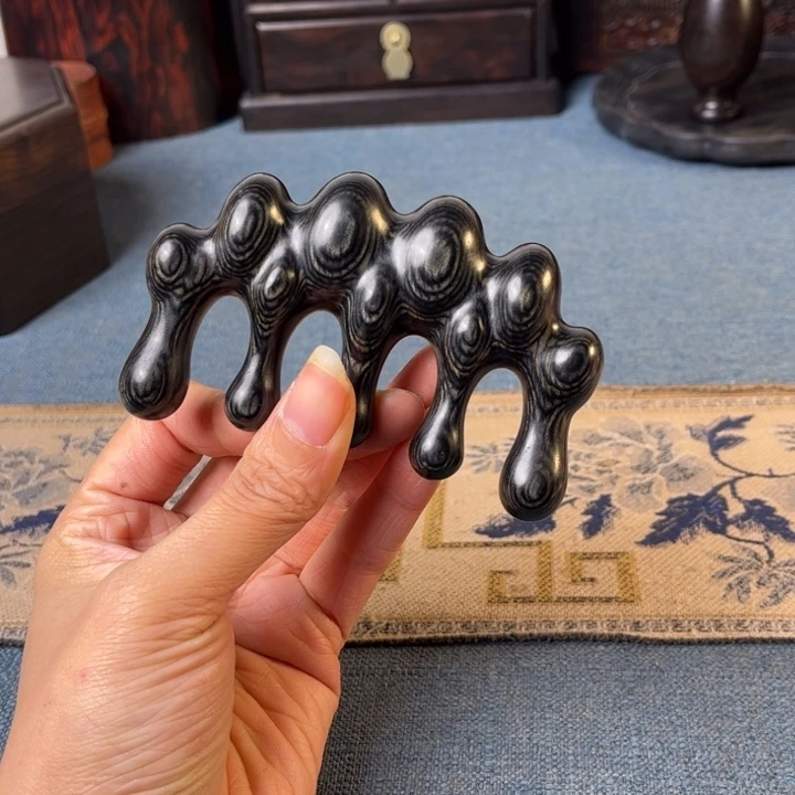 贡木青金木按摩梳梳子