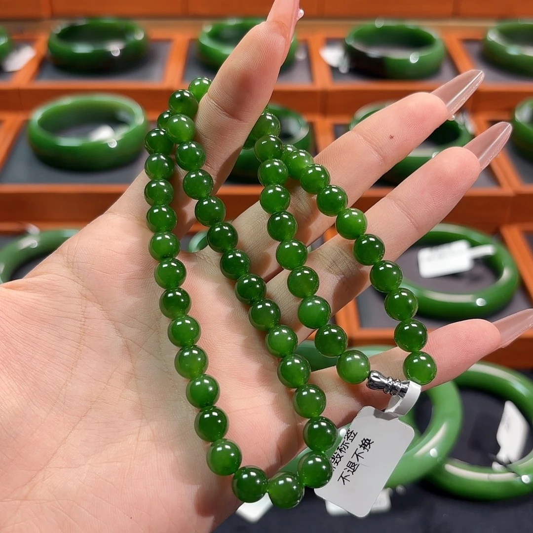 和田玉（碧玉）未镶嵌颈饰