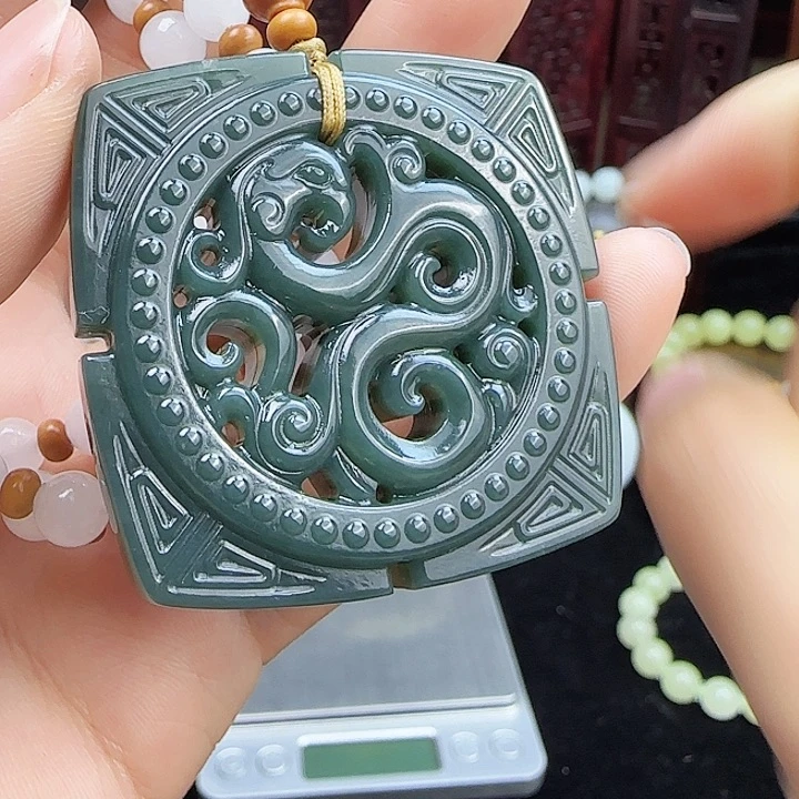 和田玉挂件未镶嵌定制发货