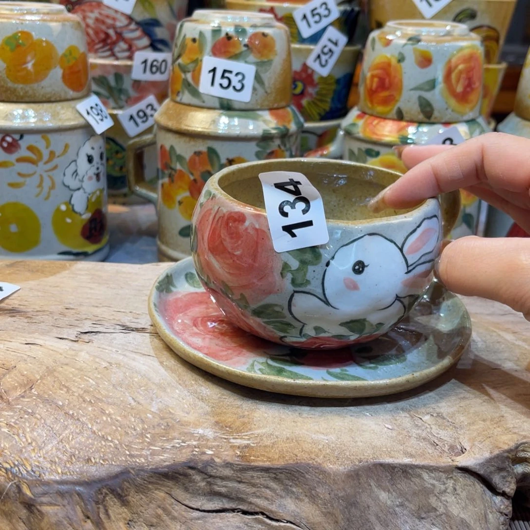 瓷片艾*佳景德镇手工制作微瑕