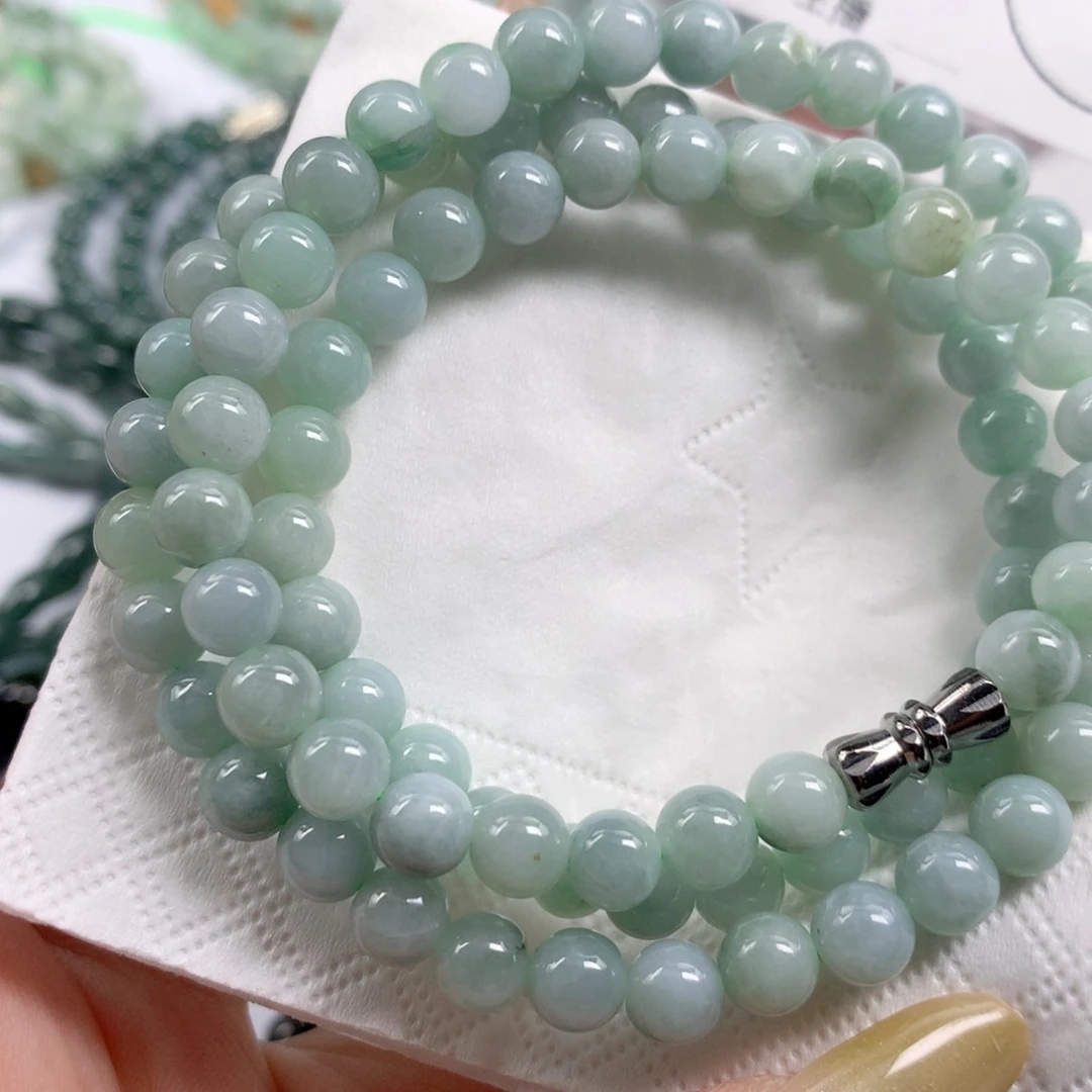 颈饰未镶嵌翡翠翡翠