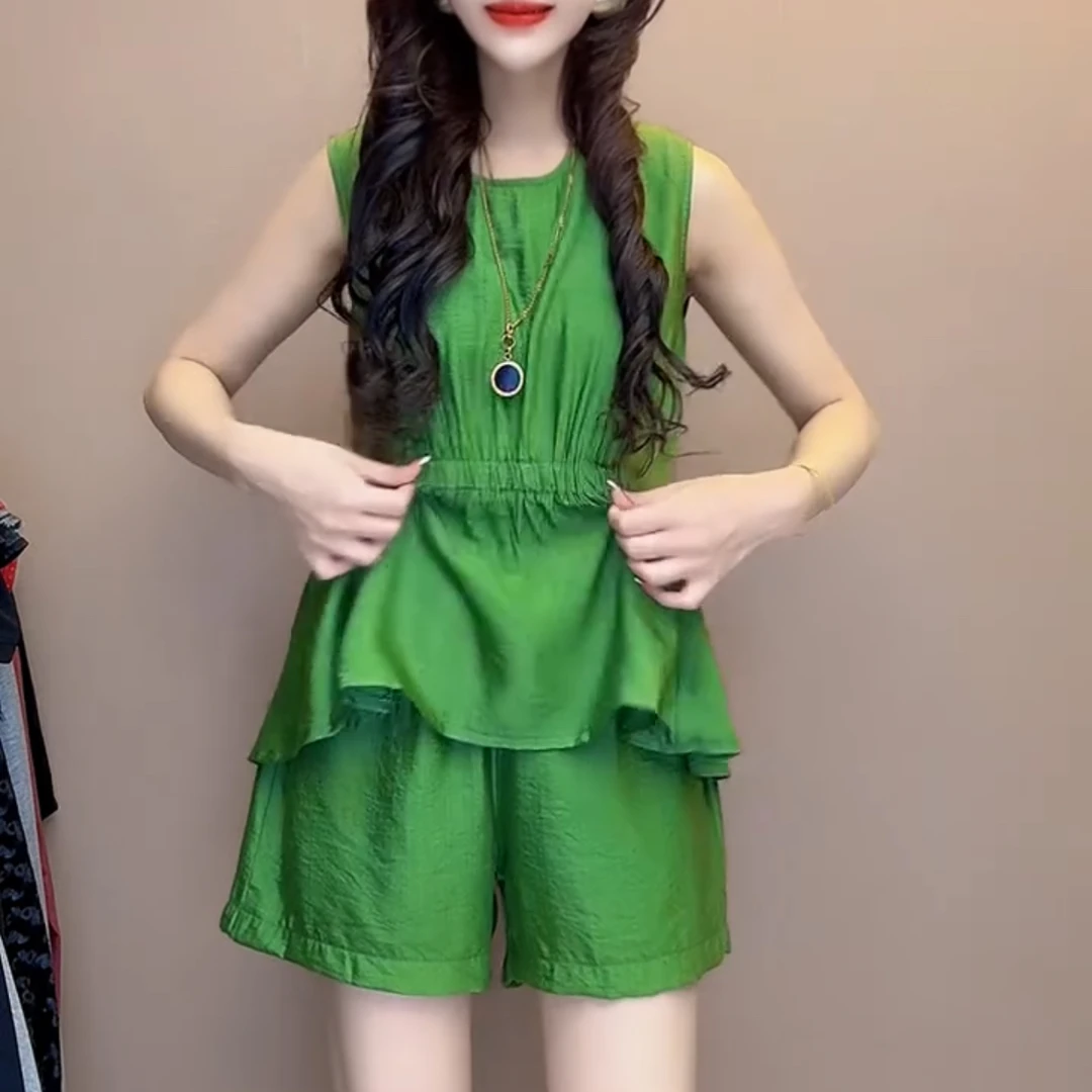 通勤法式休闲风简约通勤时尚套装极简风复古港风