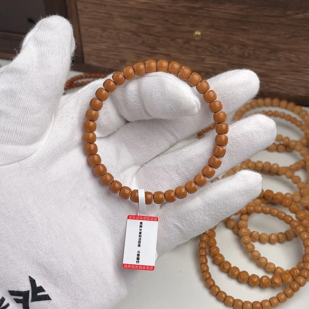 橄榄核手串老挝核核尖手串