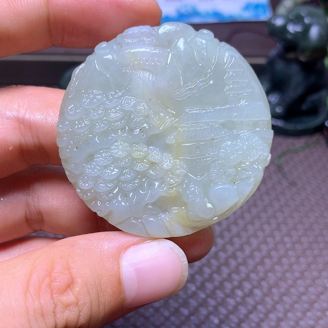 颈饰未镶嵌和田玉