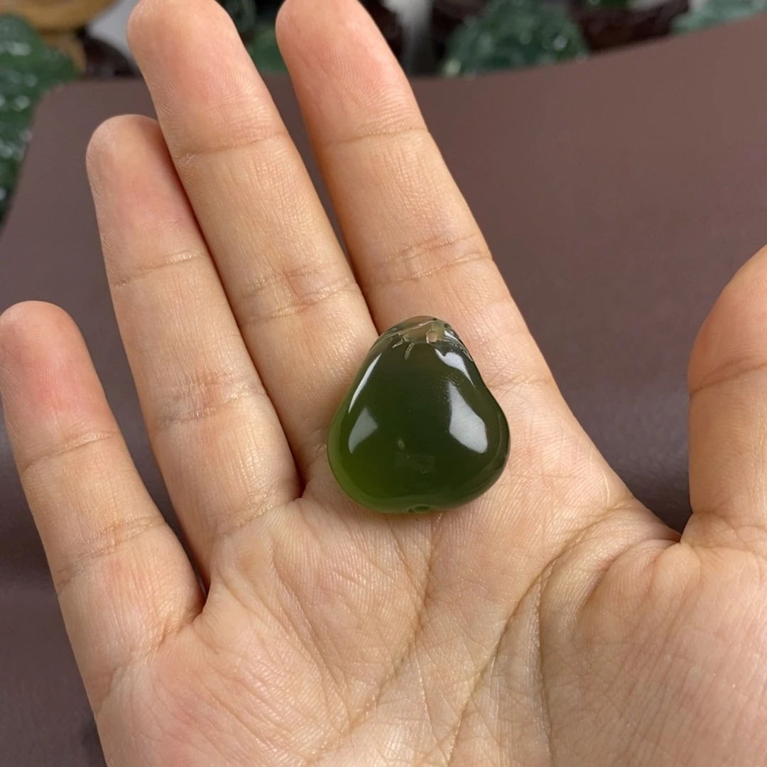 随***9岫玉未镶嵌挂件挂件