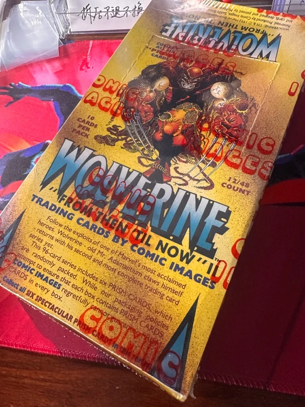 1992 comic image 金刚狼：从现在到未来 中古收藏卡 寻找碎冰