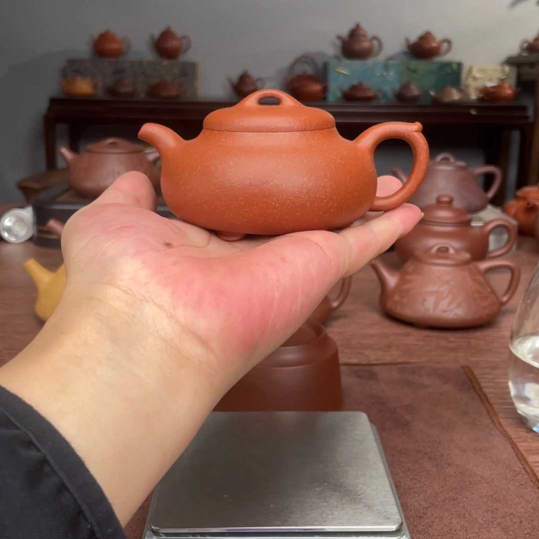 C***e茶壶紫砂宜兴紫砂壶全手工