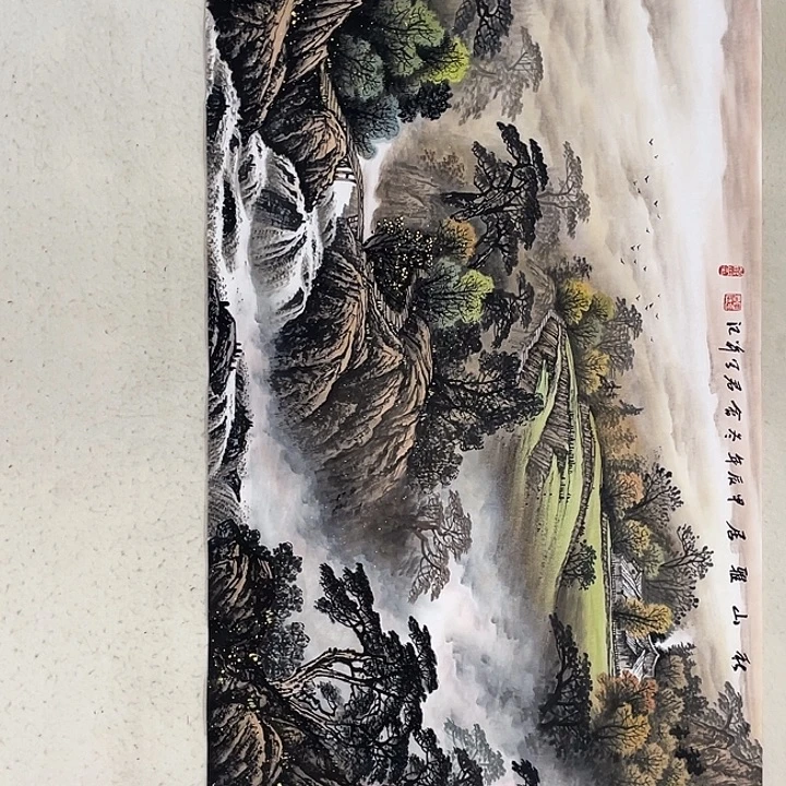 国画国画作品集的故事