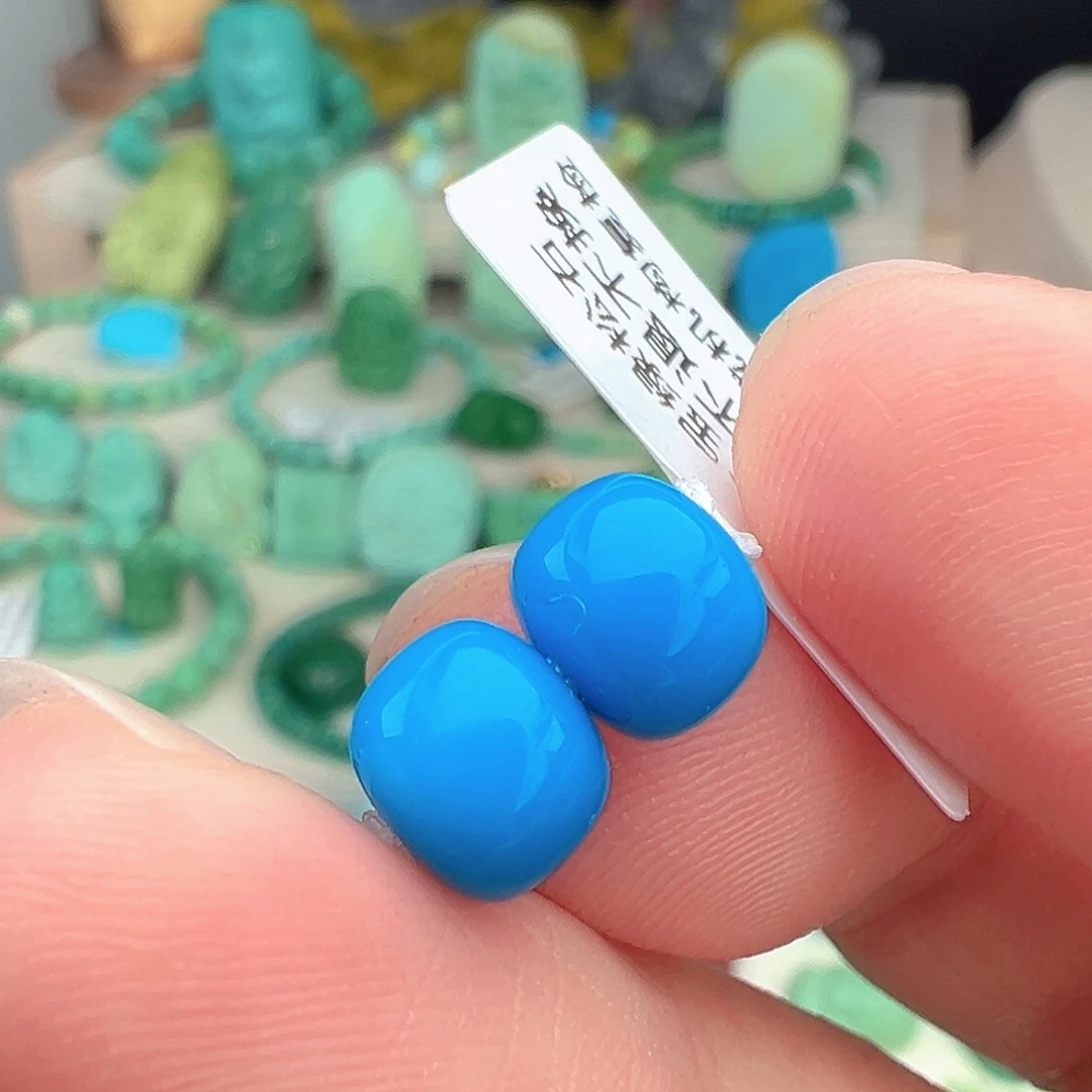 绿松石未镶嵌主播万珍