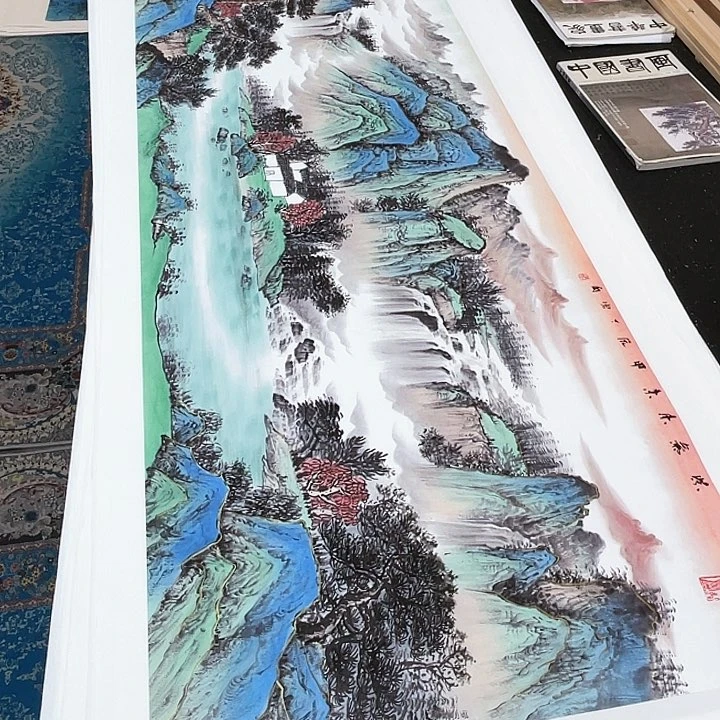 国画书画描金拓染金石传拓手写