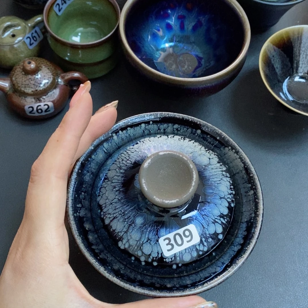 茶盏建窑建盏主人杯309