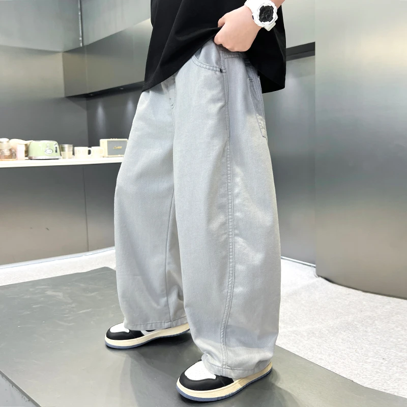 男童童装休闲裤夏季2025新款韩版潮酷长裤【TQ】B5155