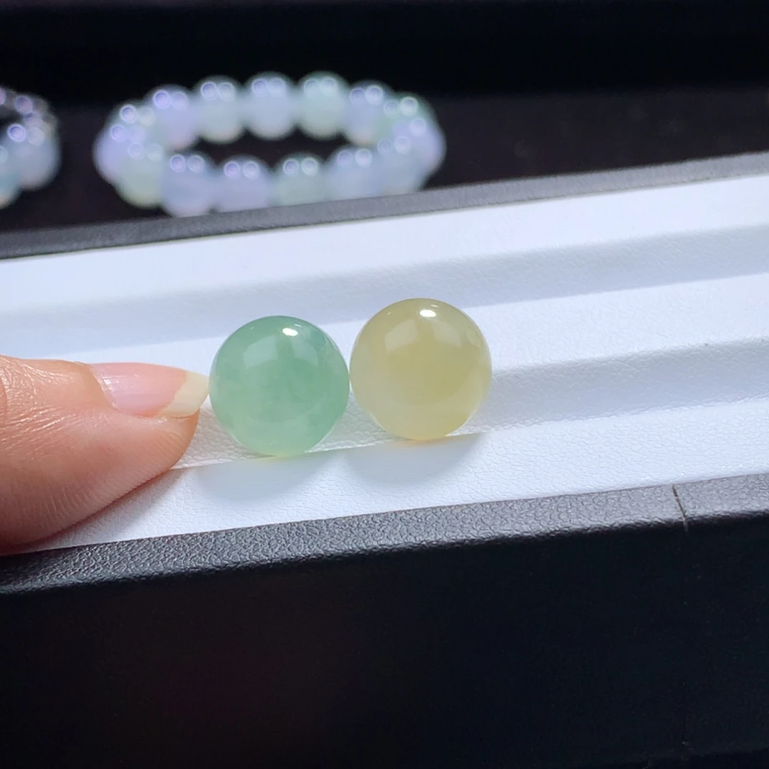 翡翠散珠卡12黄加绿