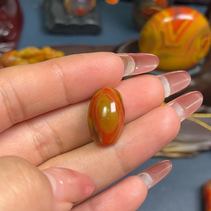 迦***宝玛瑙/玉髓合金颈饰