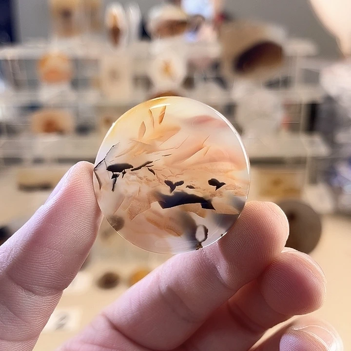 玛瑙/玉髓未镶嵌吊坠(不含链)