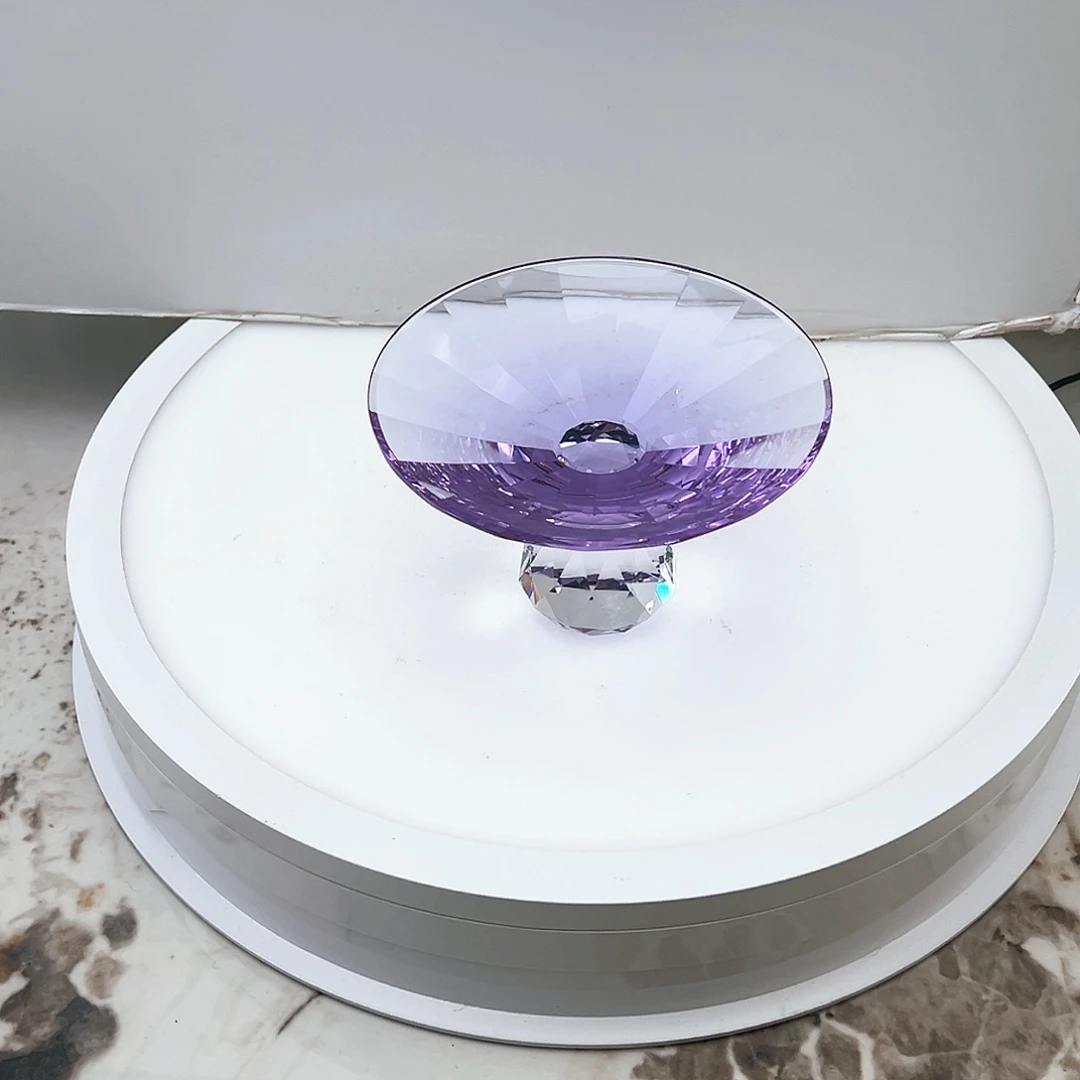 茶盏琉璃水晶坚果盘