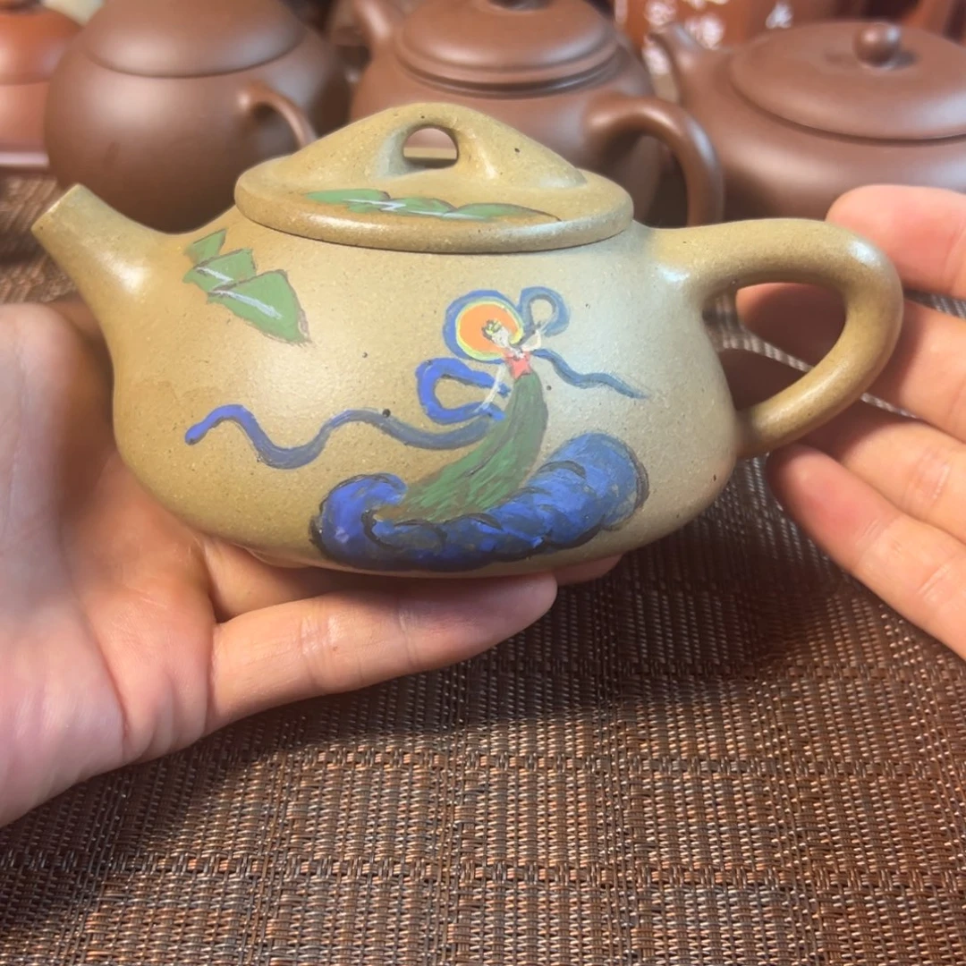 茶壶紫砂宜兴原矿紫砂壶300毫升容量