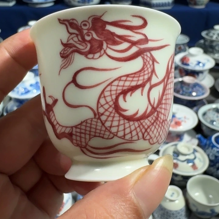 景德镇手工手绘杯