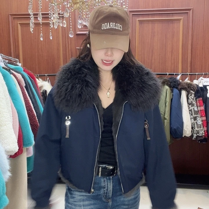 2025新款两面穿皮草外套