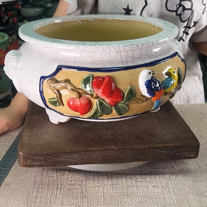 泳坤堂石湾盆陶瓷