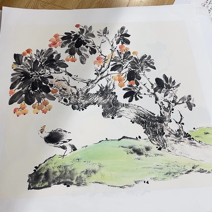 姜奇老师花鸟作品68×68