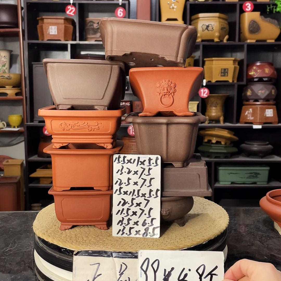 D-盆尚好紫砂花盆