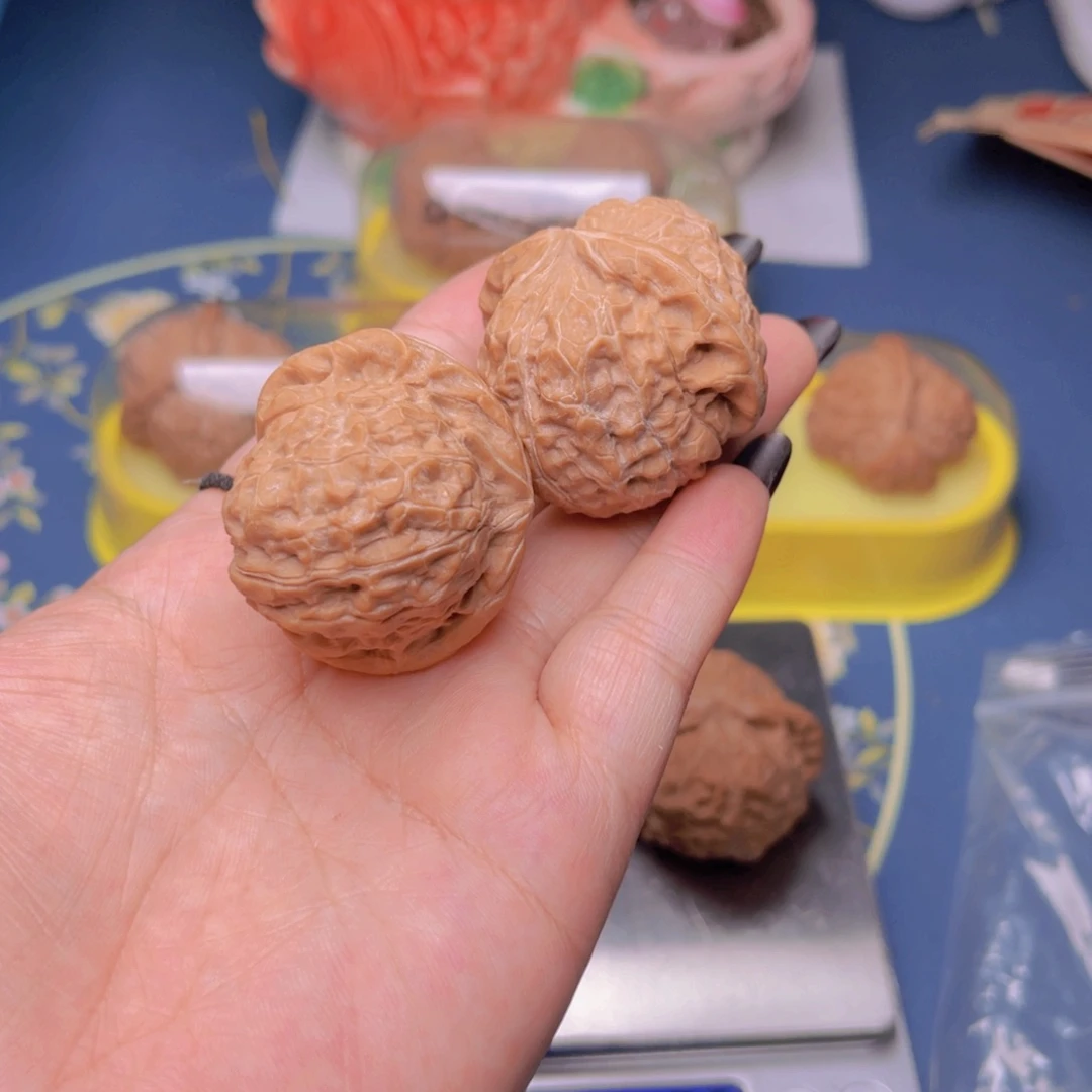 文玩核桃把件淼*南瓜墩40