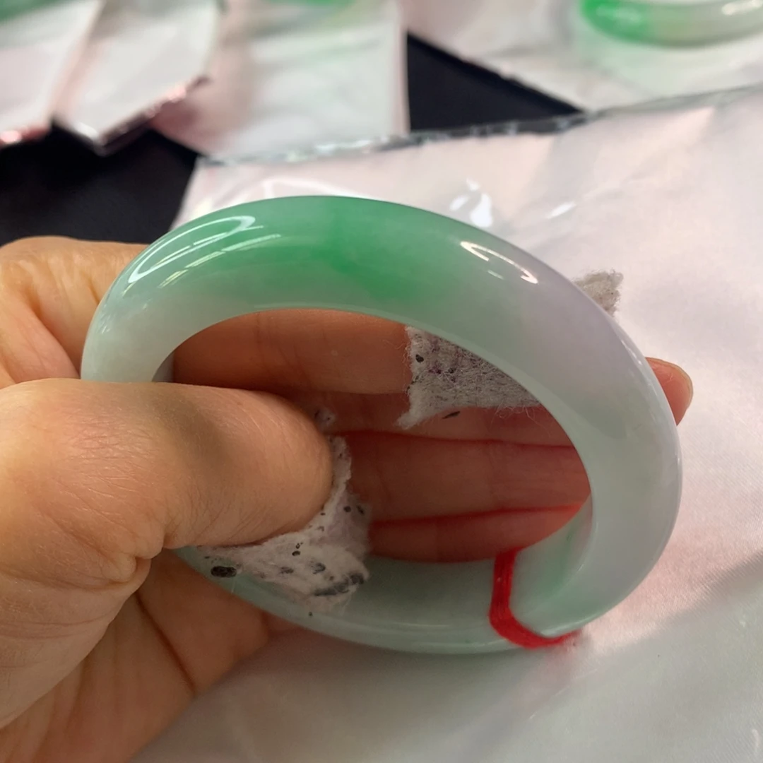 翡翠未镶嵌手镯翡翠手镯57