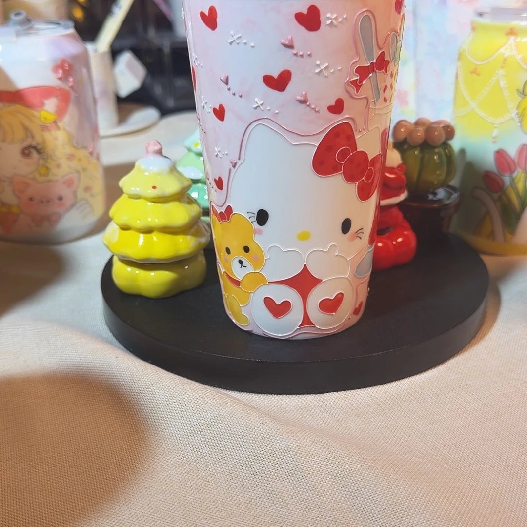 陶景德镇手绘可乐杯