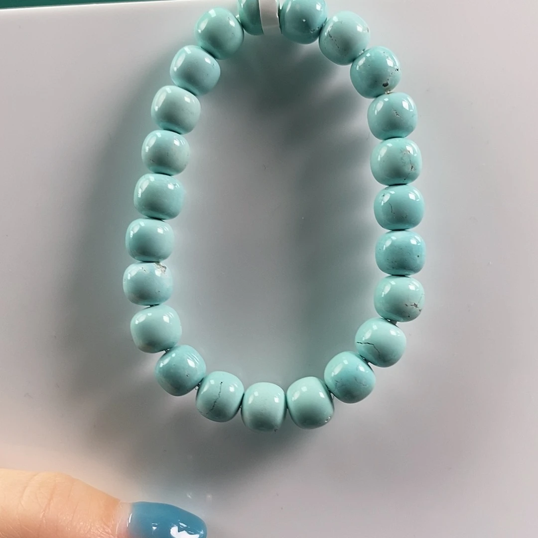 绿松石珠宝奇石18K金镶嵌