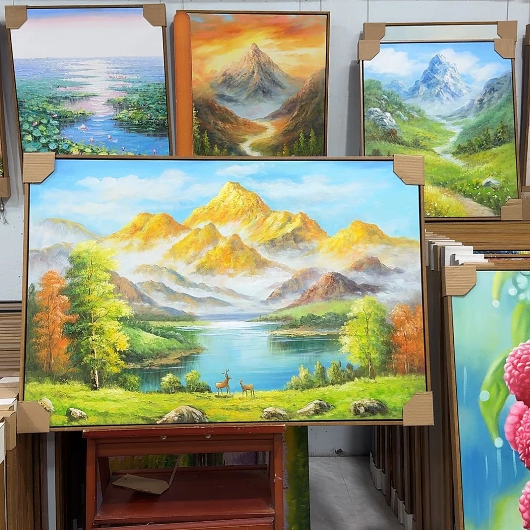 油画6090油画作品展作品展作品集