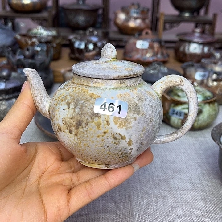 裸柴烧陶瓷手工茶器