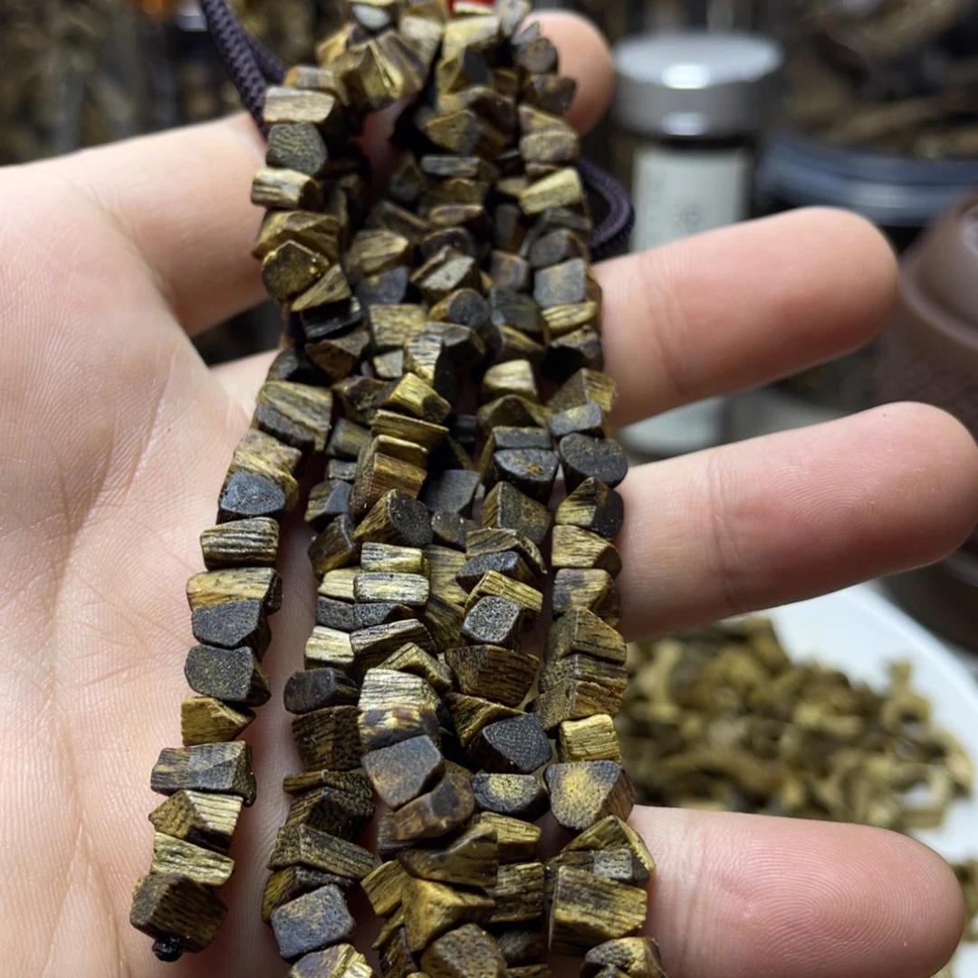 香料六六大顺奇楠白棋车挂