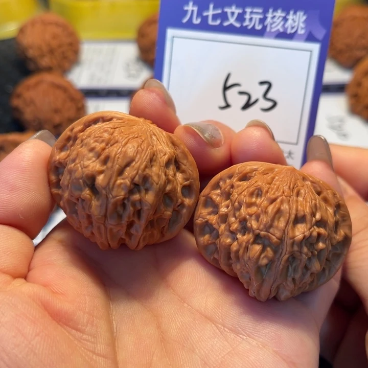 桃核把件40磨盘523